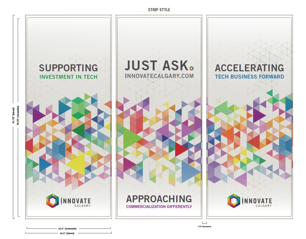 Innovate Calgary pop up banner